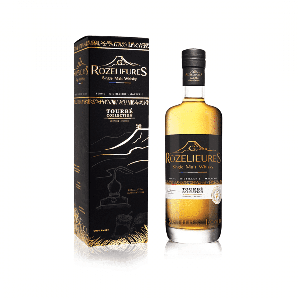 Bouteille Whisky single malt Rozelieures tourbé collection